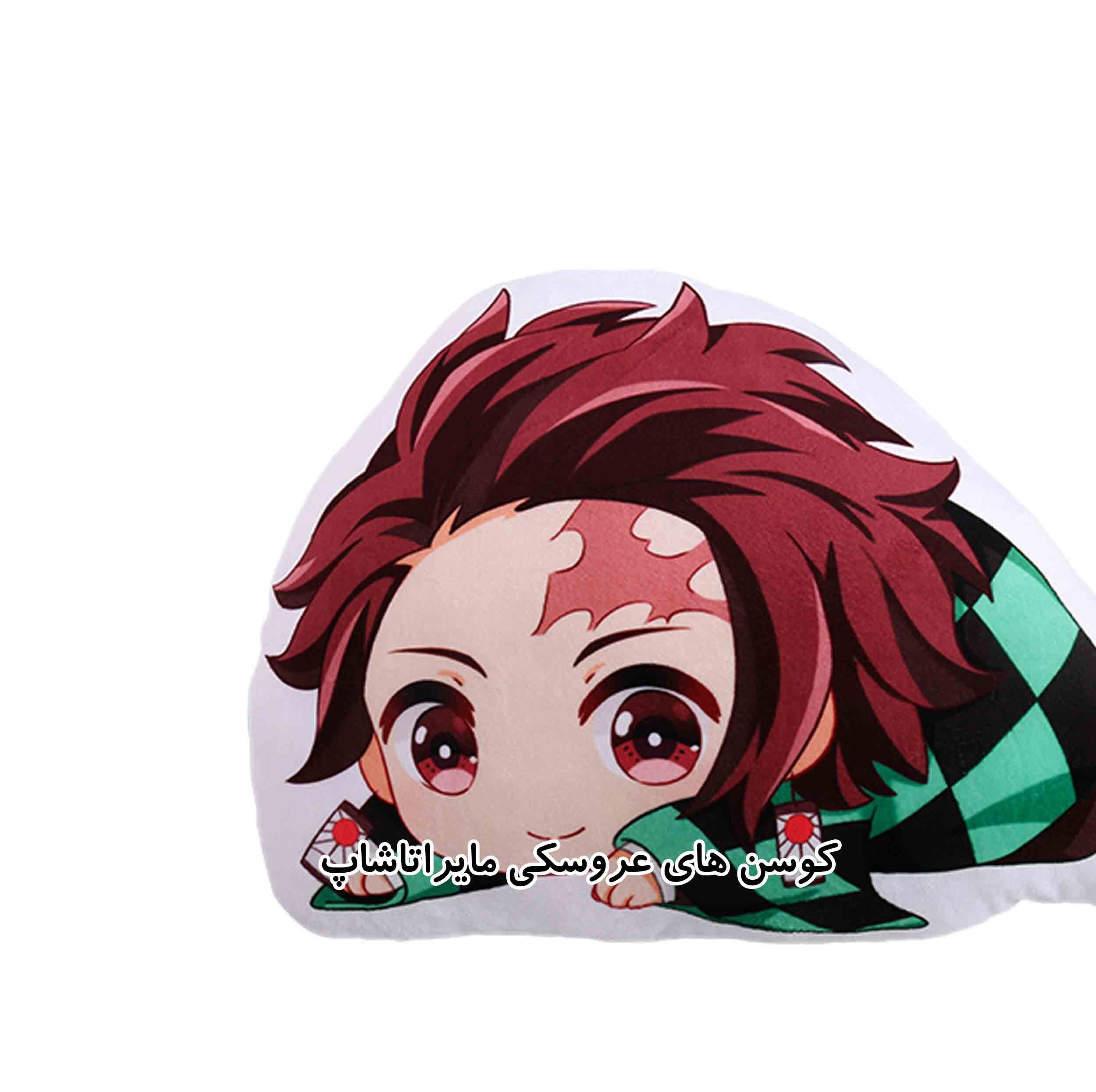 کوسن کودک مدل عروسکی انیمه شیطان کش تانجیرو کد Demon Slayer 019
