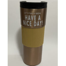 ماگ سفری مدل have a nice day گنجایش 0.5  لیتر