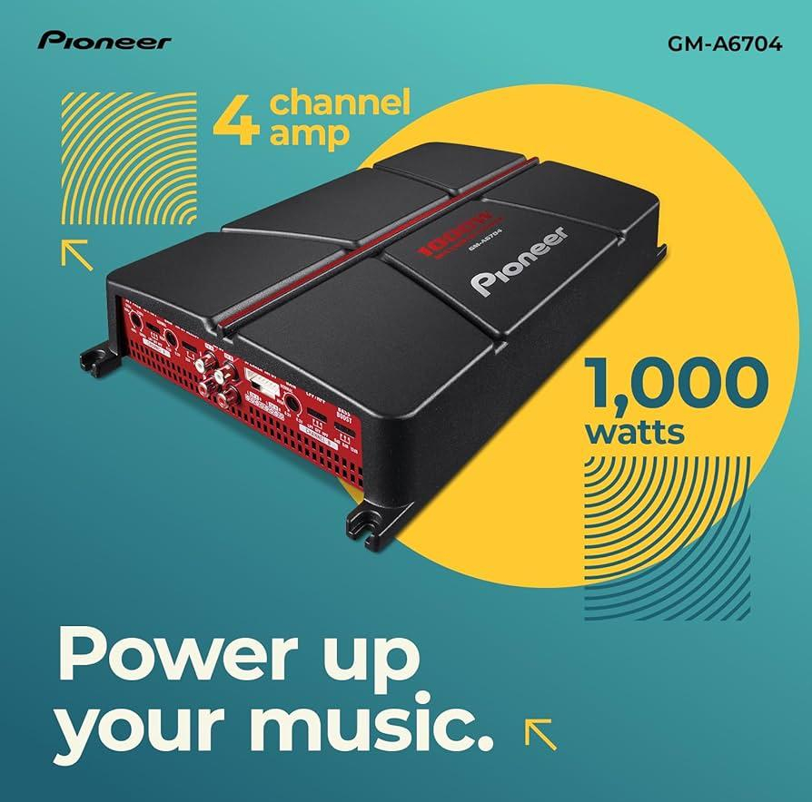 آمپلی فایر خودرو پایونیر GM-A6704