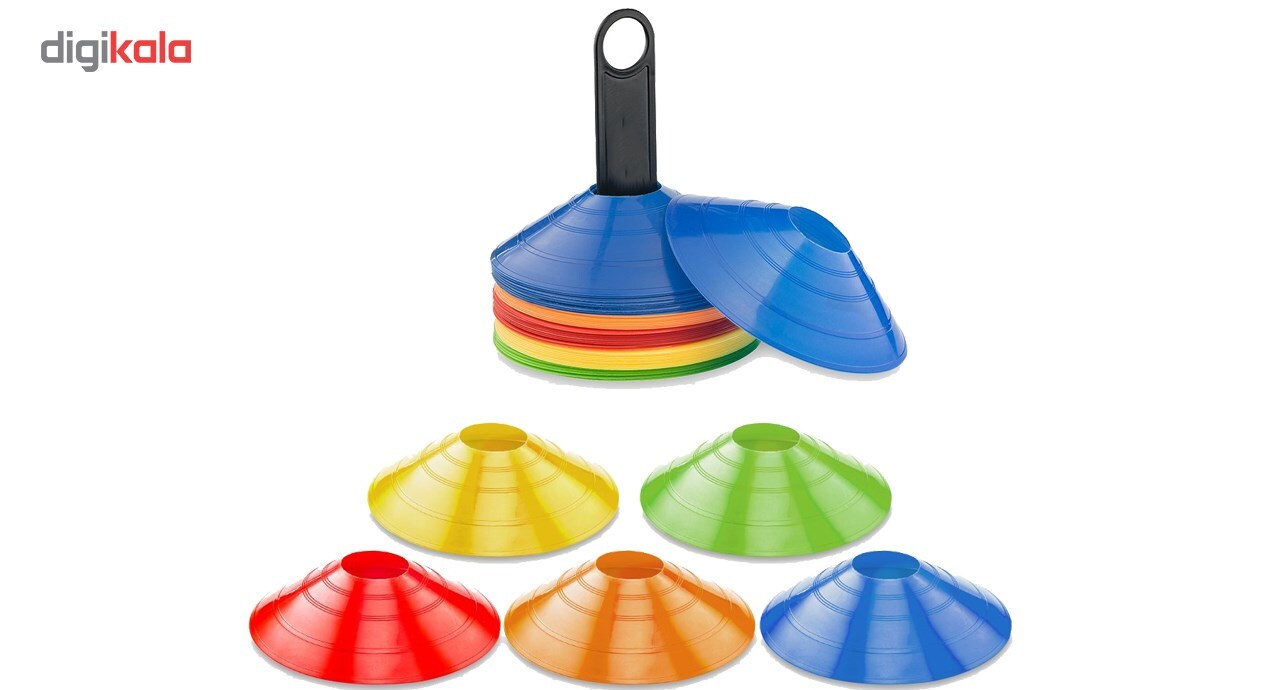 مانع تمرینی ابکو اسپرت مدل Training Cones بسته 50 عددی