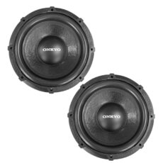 ساب ووفر پشت خودرو اونکیو مدل X_W305S سایز 12 اینچ بسته دو عددی