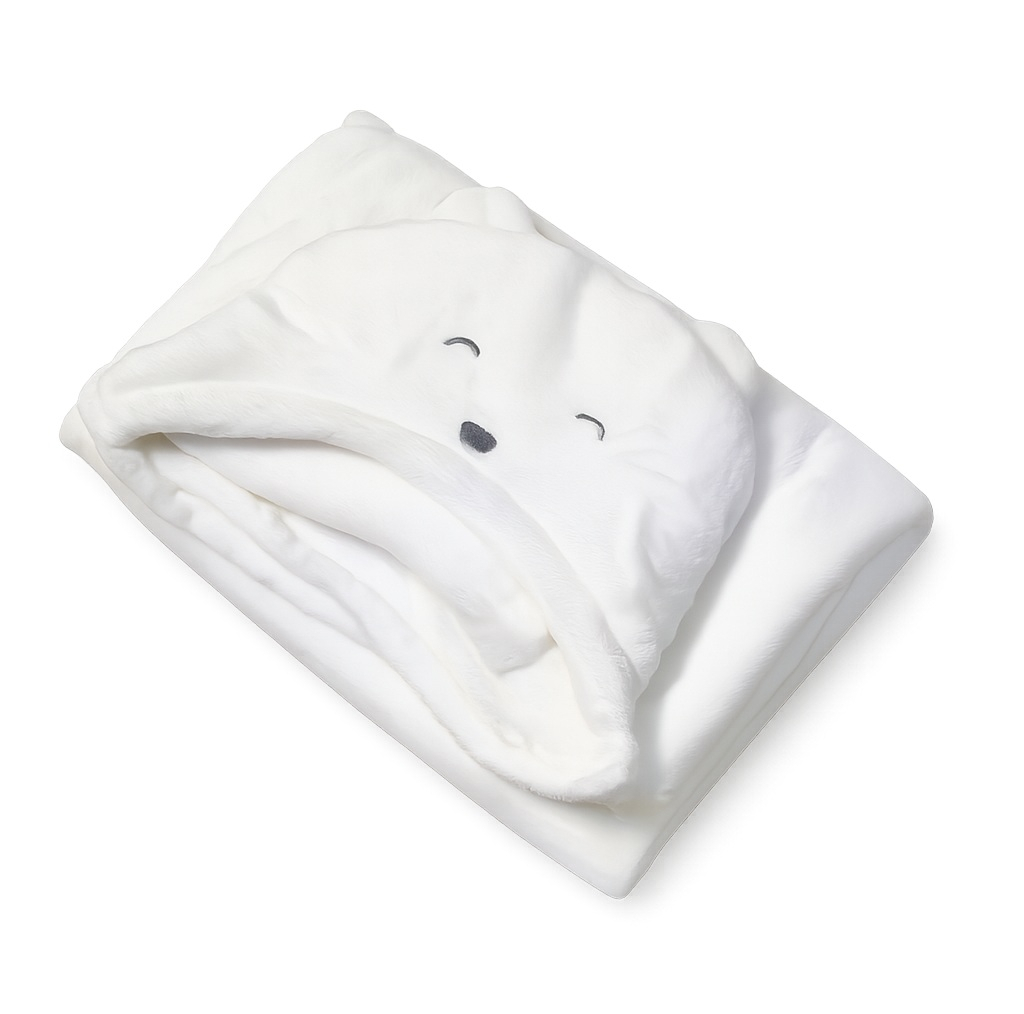 پتو نوزاد کارترز مدل BEAR-W ابعاد 95×70 سانتی متر