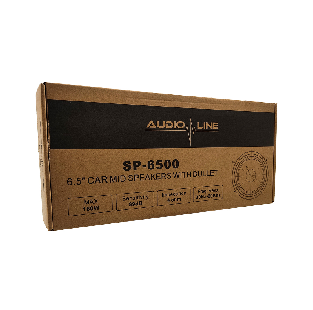 میدرنج پشت و جلو خودرو آدیولاین مدل SP-6500 سایز 6.5 اینچ بسته دو عددی
