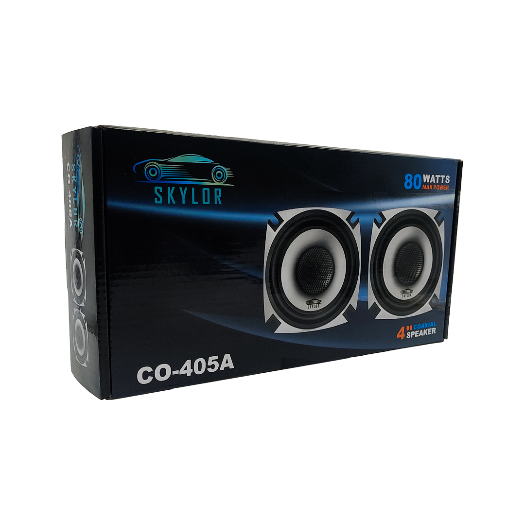 اسپیکر پشت و جلوی خودرو اسکایلر مدل CO-405A سایز 4 اینچ بسته دو عددی