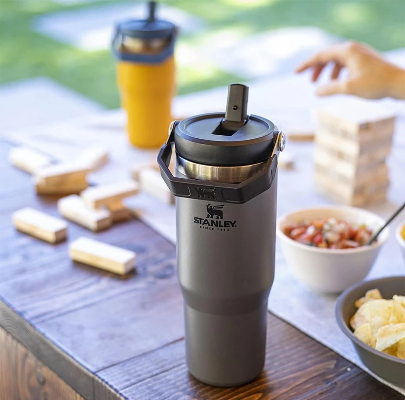 تراول ماگ مدل IceFlow Flip Straw گنجایش 0.88 لیتر