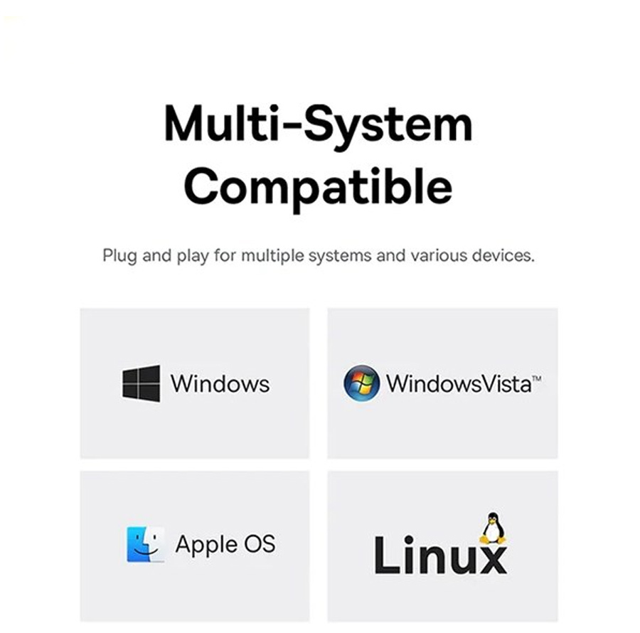 هاب 4 پورت USB-C بیسوس مدل B0005280A813