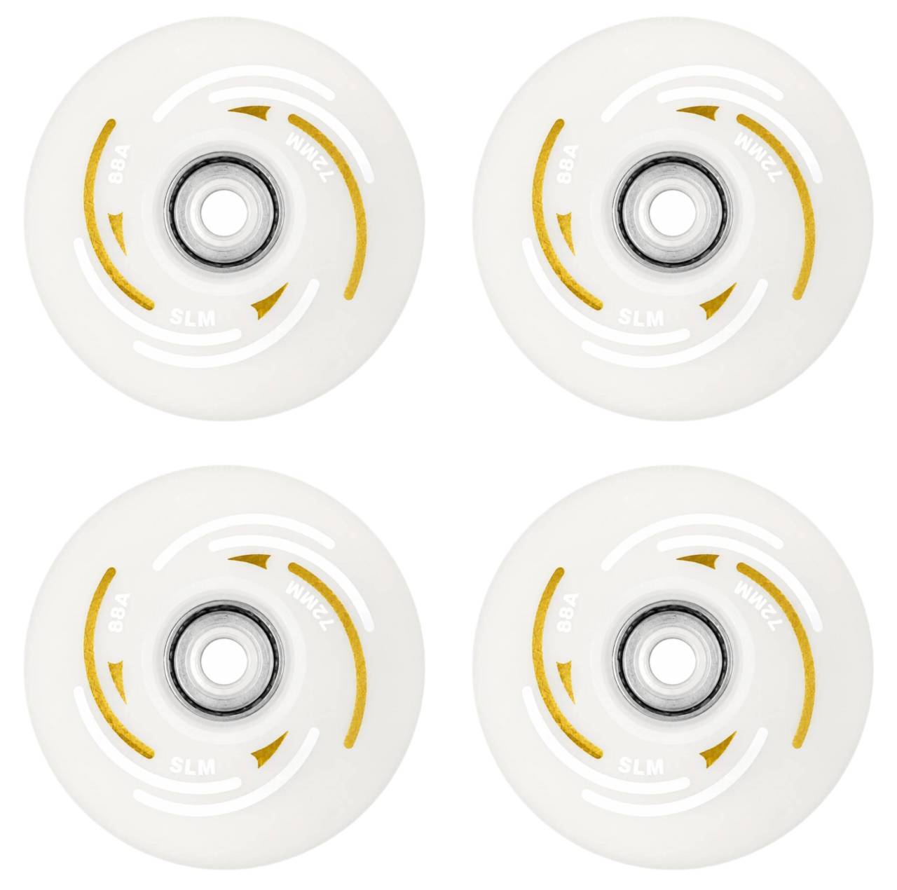 چرخ اسکیت مدل LED72m بسته 4 عددی