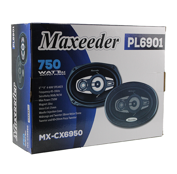 اسپیکر خودرو مکسیدر مدل MX-CX6950 PL6901 بسته دو عددی