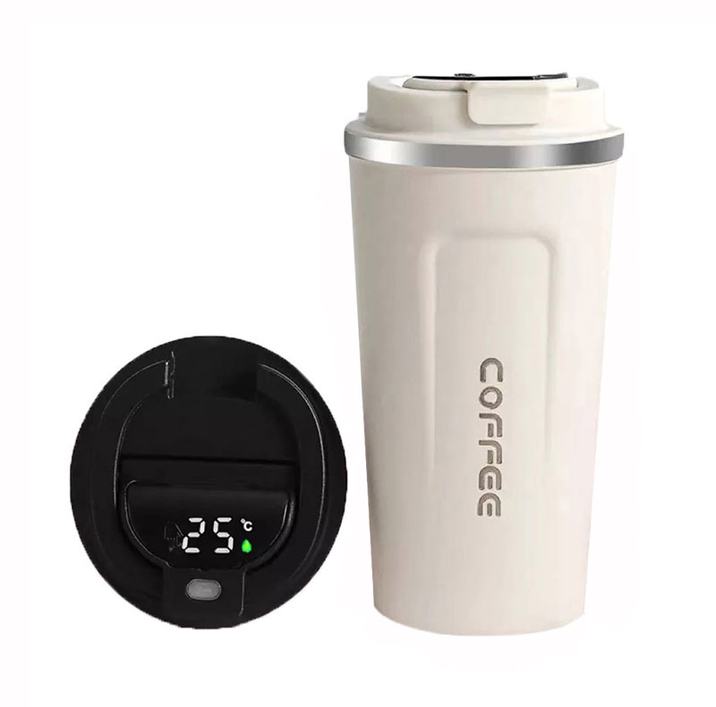 ماگ سفری مدل هوشمند Coffee 1002 گنجایش 0.51 لیتر