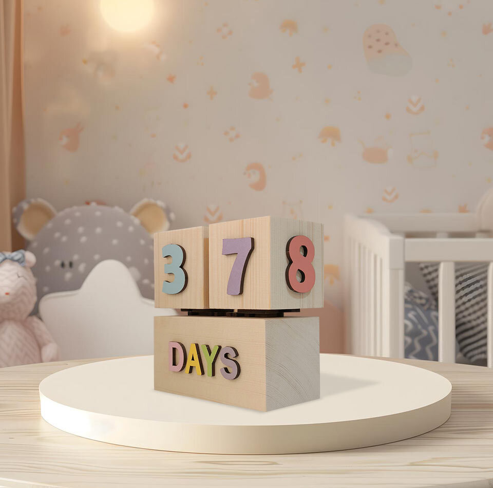 استند رومیزی کودک مدل گاهشمار کد MKids35-FullColor-H2