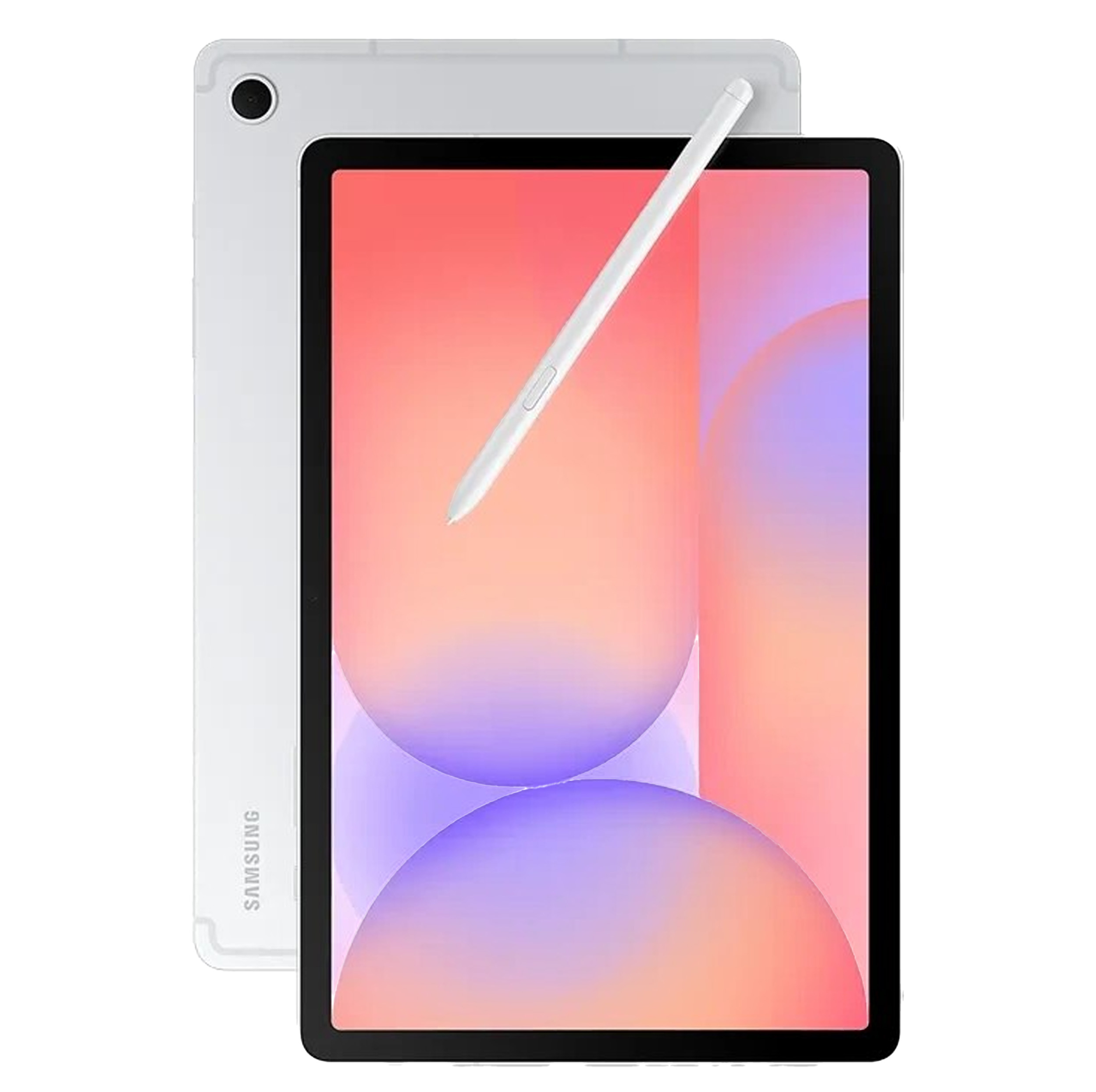 تبلت 10.9 اینچ سامسونگ مدل Galaxy Tab S10 Lite 5G با ظرفیت 128 گیگابایت و رم 6 گیگابایت، قابلیت پشتیبانی از سیم کارت، رزولوشن دوربین اصلی ۸ مگاپیکسل، پشتیبانی از قلم، به همراه شارژر دیواری 25 وات سامسونگ مدل EP-TA800