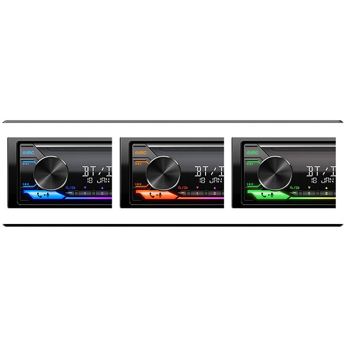 پخش کننده خودرو جی وی سی مدل X482BT