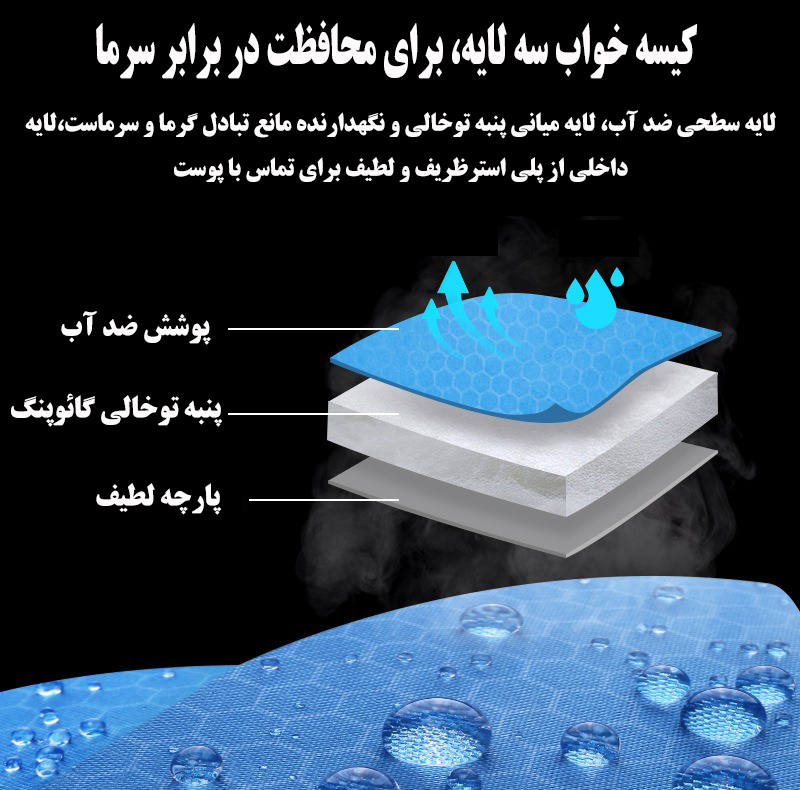 کیسه خواب یک نفره مدل BJL-028