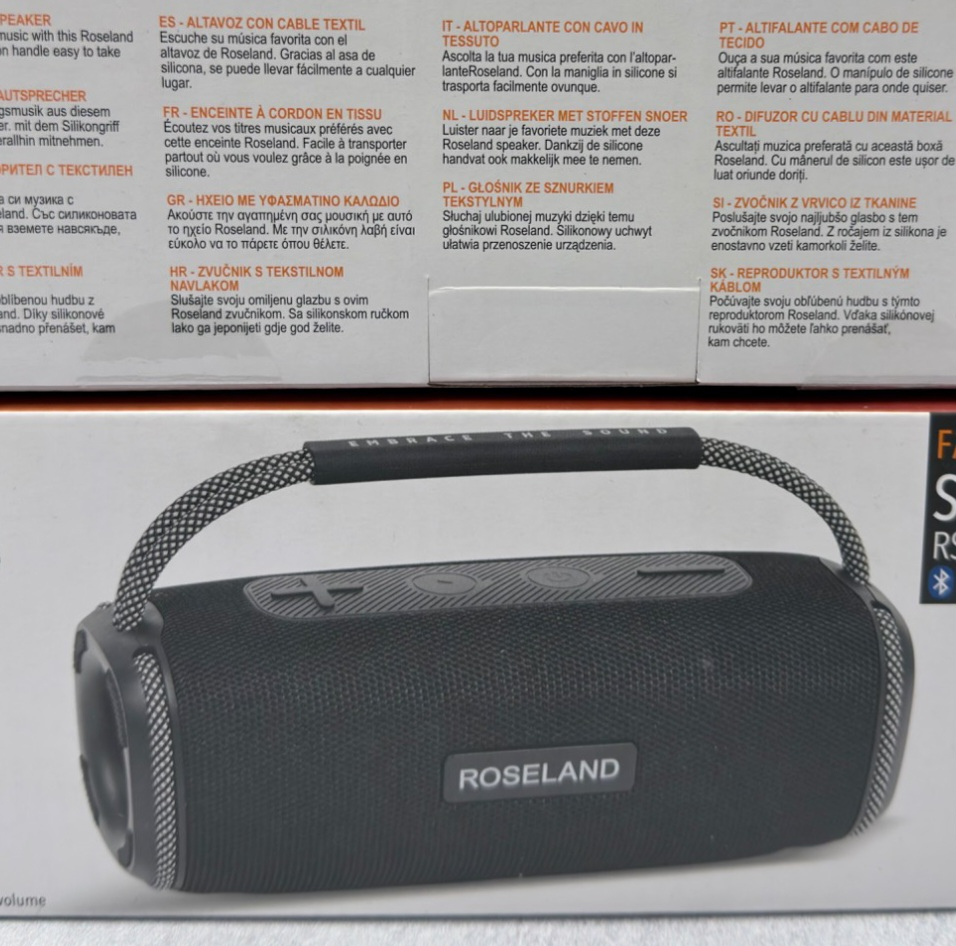 اسپیکر بلوتوثی قابل حمل رزلند مدل RS-510