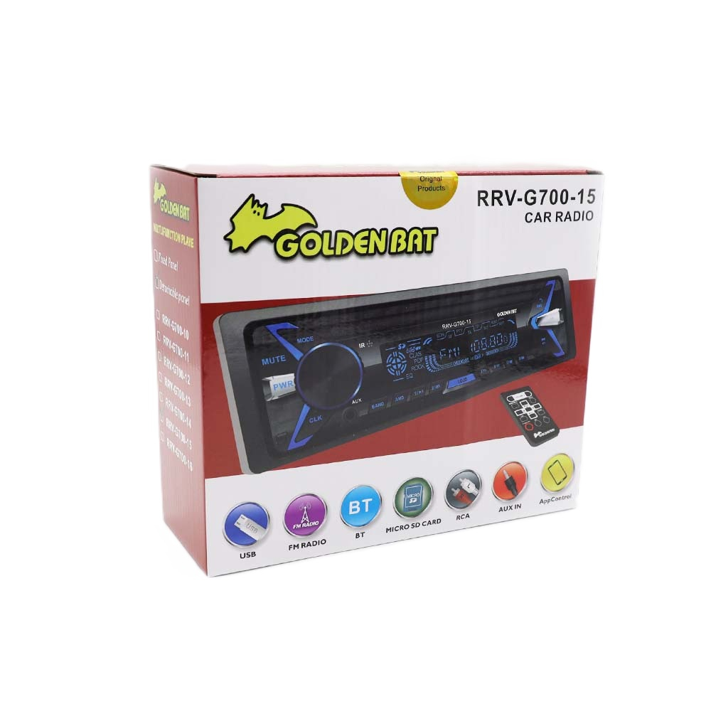 پخش کننده خودرو گلدن بت مدل RRV-G700-15
