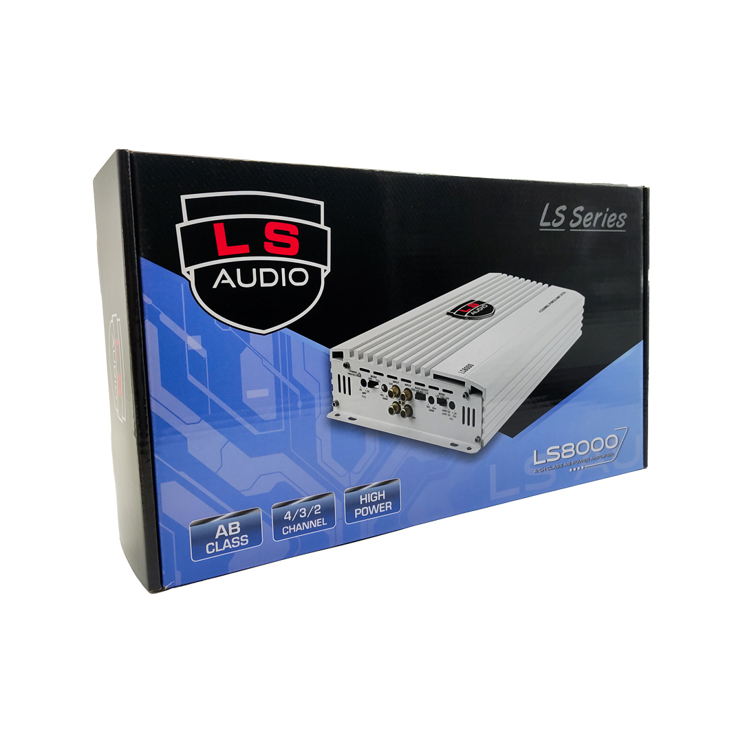 آمپلی فایر خودرو 4 کانال ال اس آدیو مدل LS8000