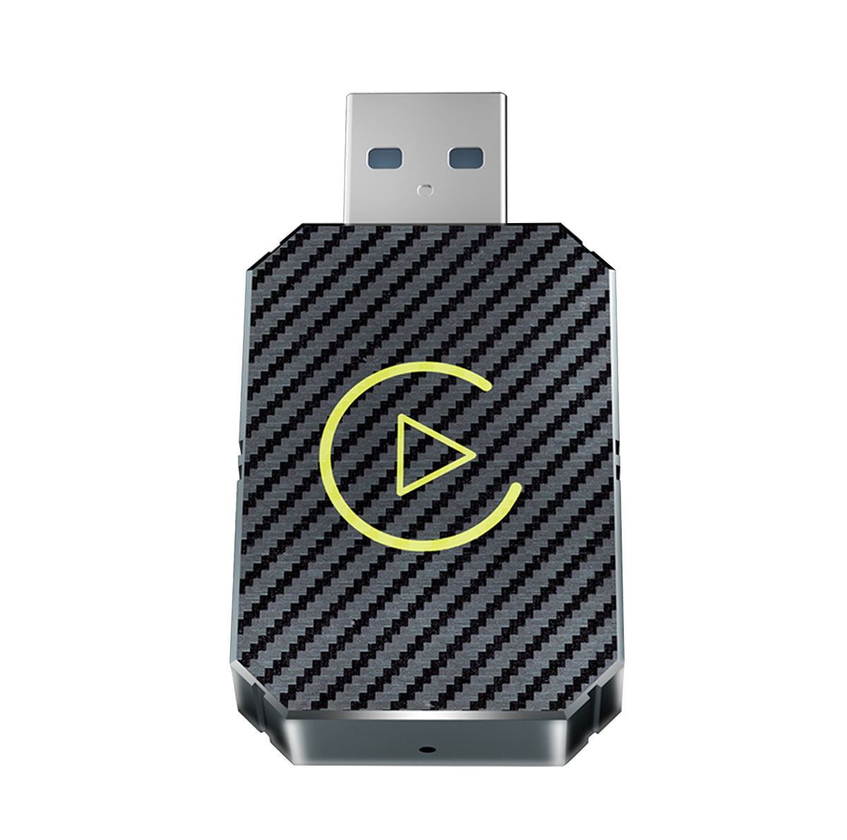 کارپلی و اندروید اتو مدل Wireless CarPlay/Android Auto Q1M به همراه مبدل USB به USB-C