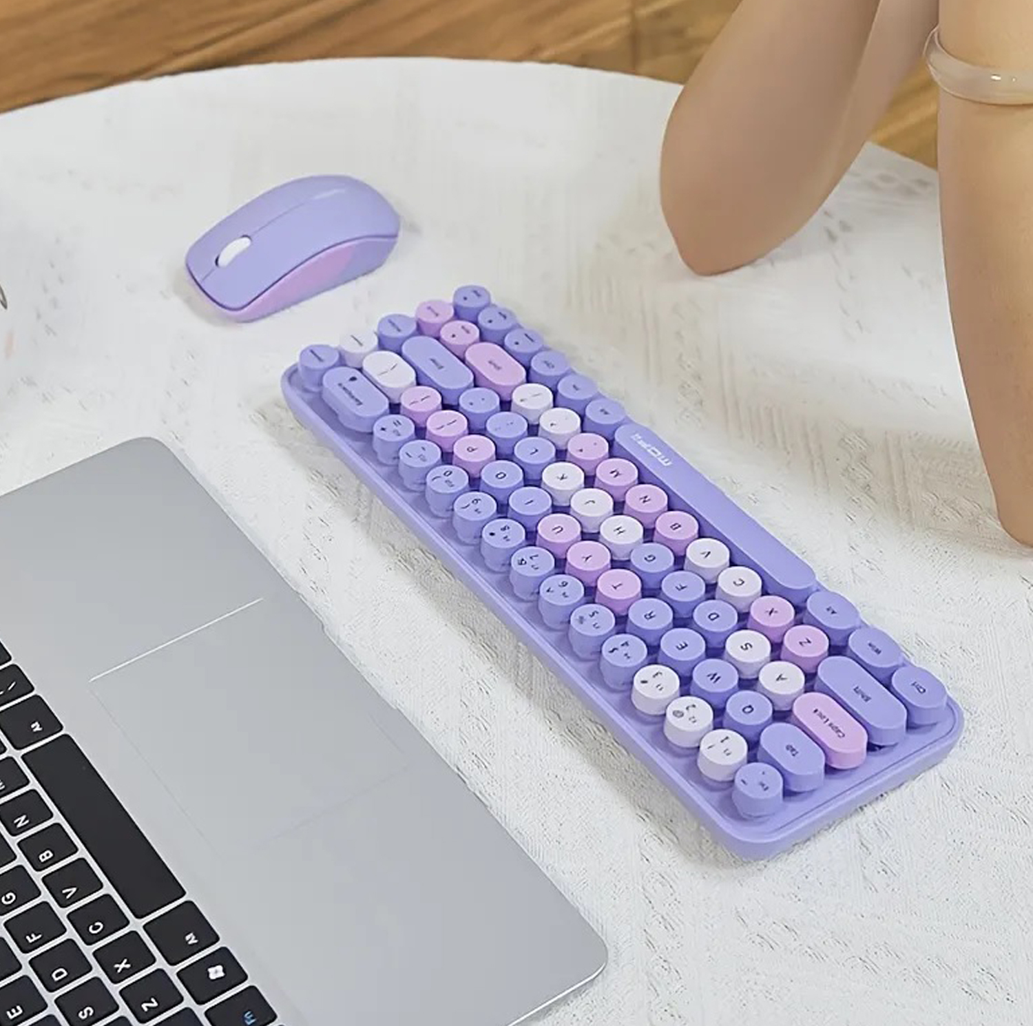 کیبورد و ماوس بی سیم مافی مدل I bean، سوییچ ممبران، Tenkeyless