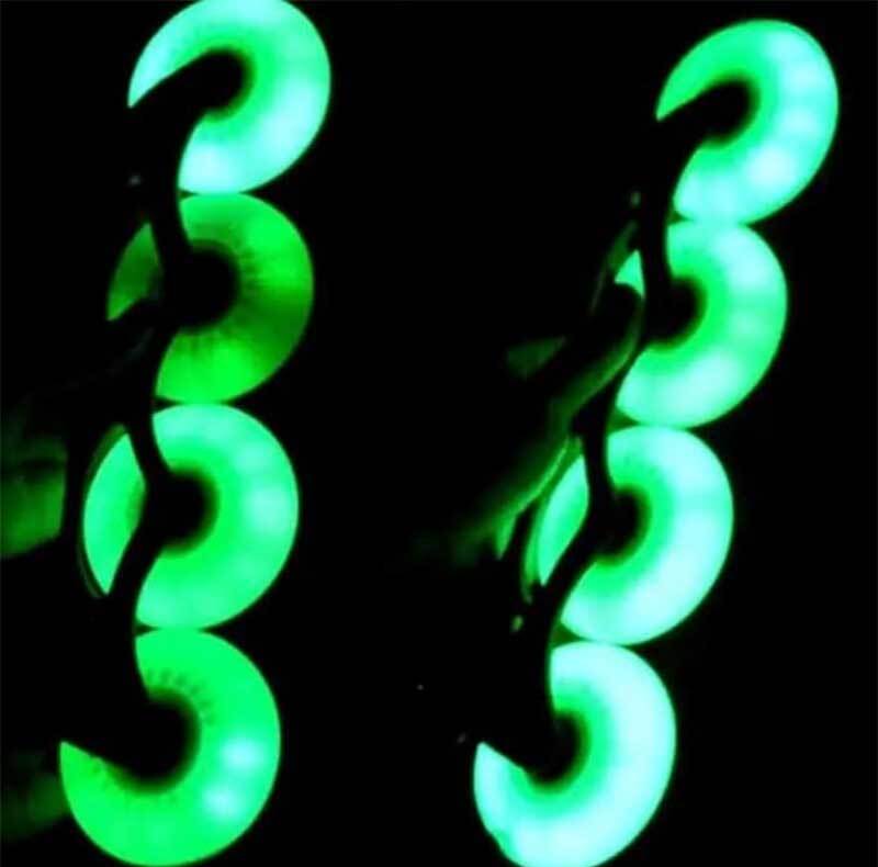 چرخ اسکیت اس ال ام مدل LED76 بسته 4 عددی