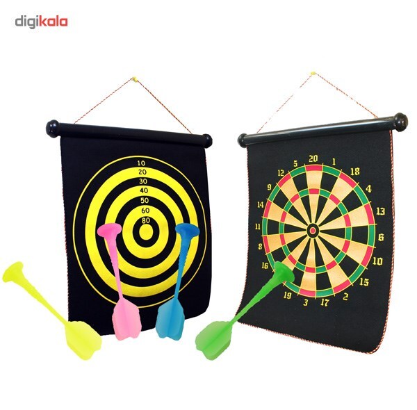 دارت مغناطیسی Magnet Dartboard سایز 17 اینچ