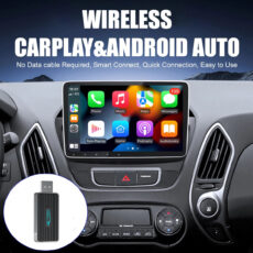 کارپلی و اندروید اتو مدل Wireless P9593 Carplay/Android Auto به همراه مبدل USB به USB-C
