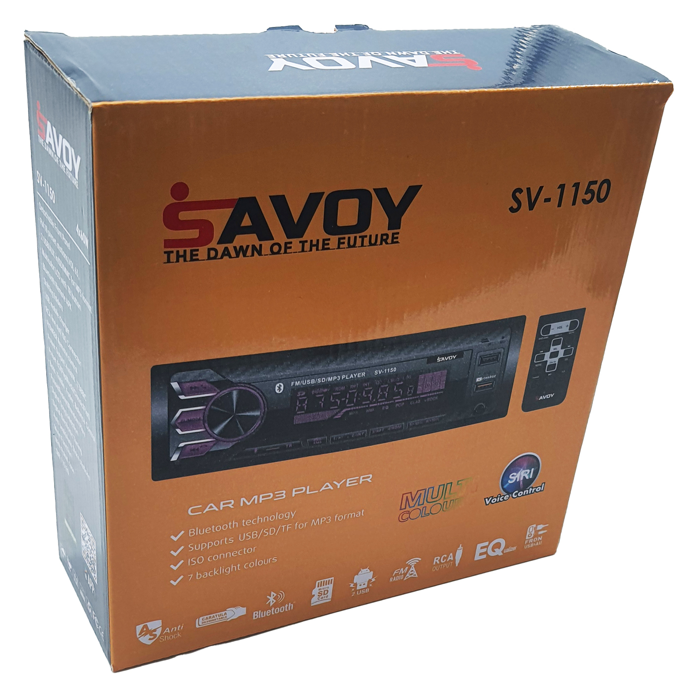 پخش کننده خودرو ساووی مدل SV-1150 پنل جدا