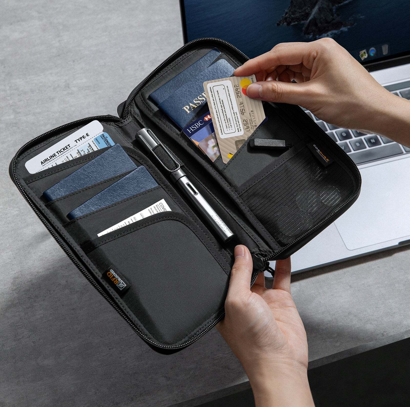 کیف پول سفری تام تاک مدل Navigator-T03