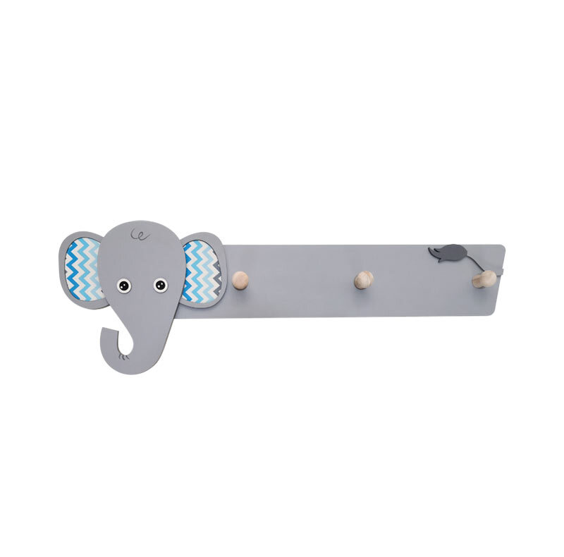 آویز لباس کودک طرح فیل مدل MKids58-B