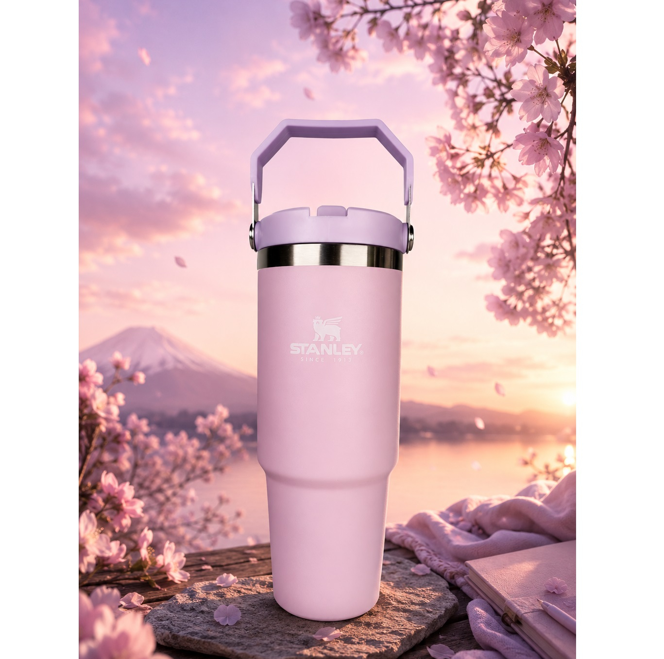 تراول ماگ مدل  GO ICEFLOW FLIP STRAW گنجایش 0.89 لیتر