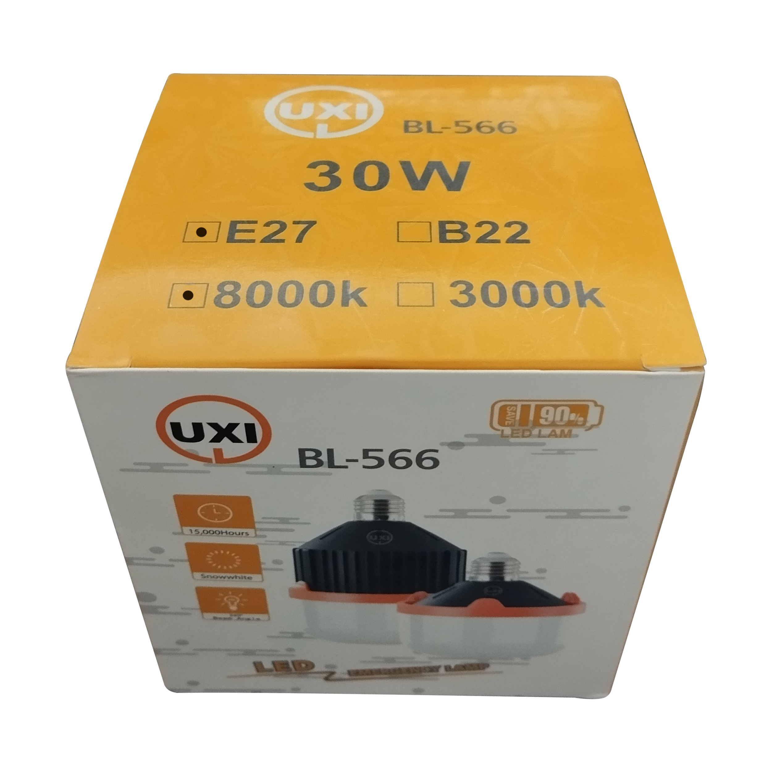 چراغ اضطراری یو ایکس آی مدل هوشمند کد BL-566 30W