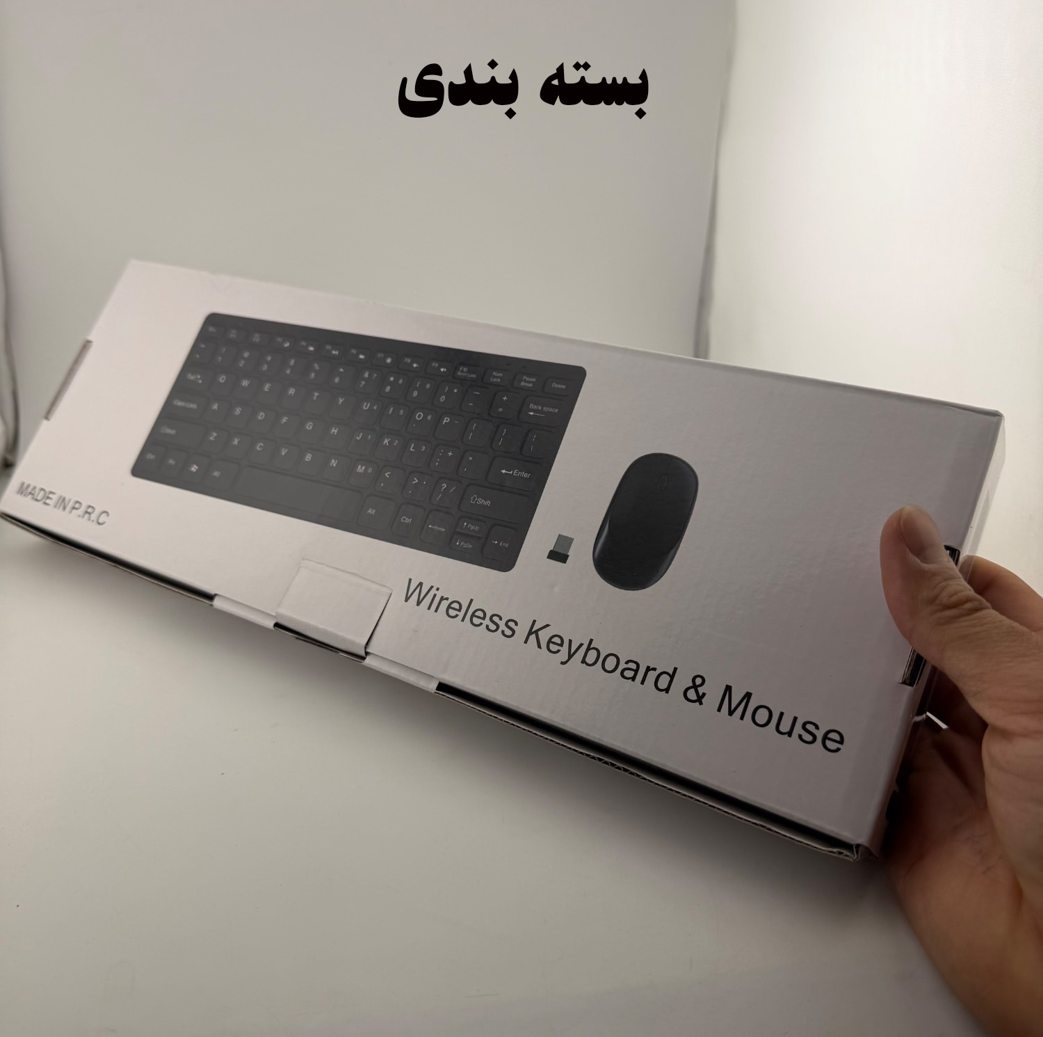 کیبورد و ماوس بی سیم مدلKM901