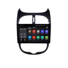 مانیتور اندروید خودرو مدل IPS 1080 مناسب برای پژو 206