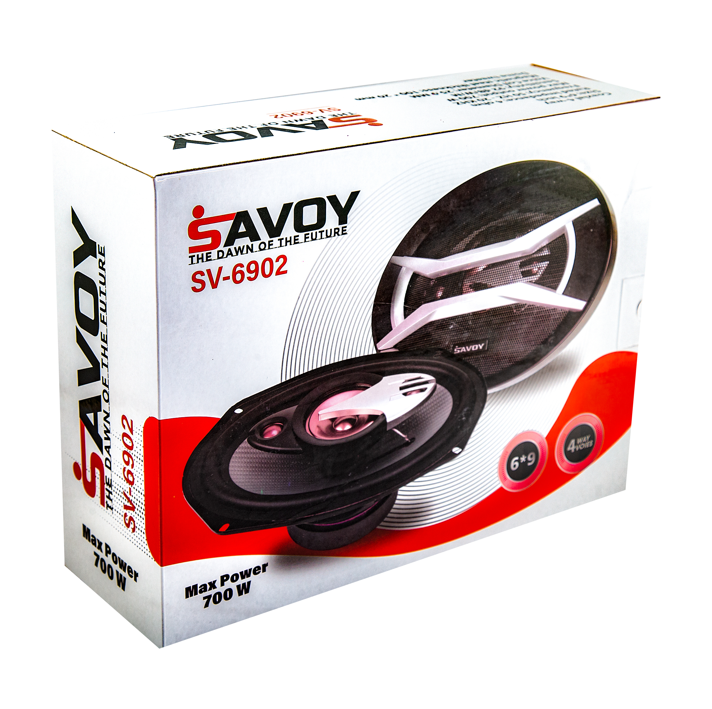 اسپیکر خودرو ساووی مدل SV-6902 بسته دو عددی