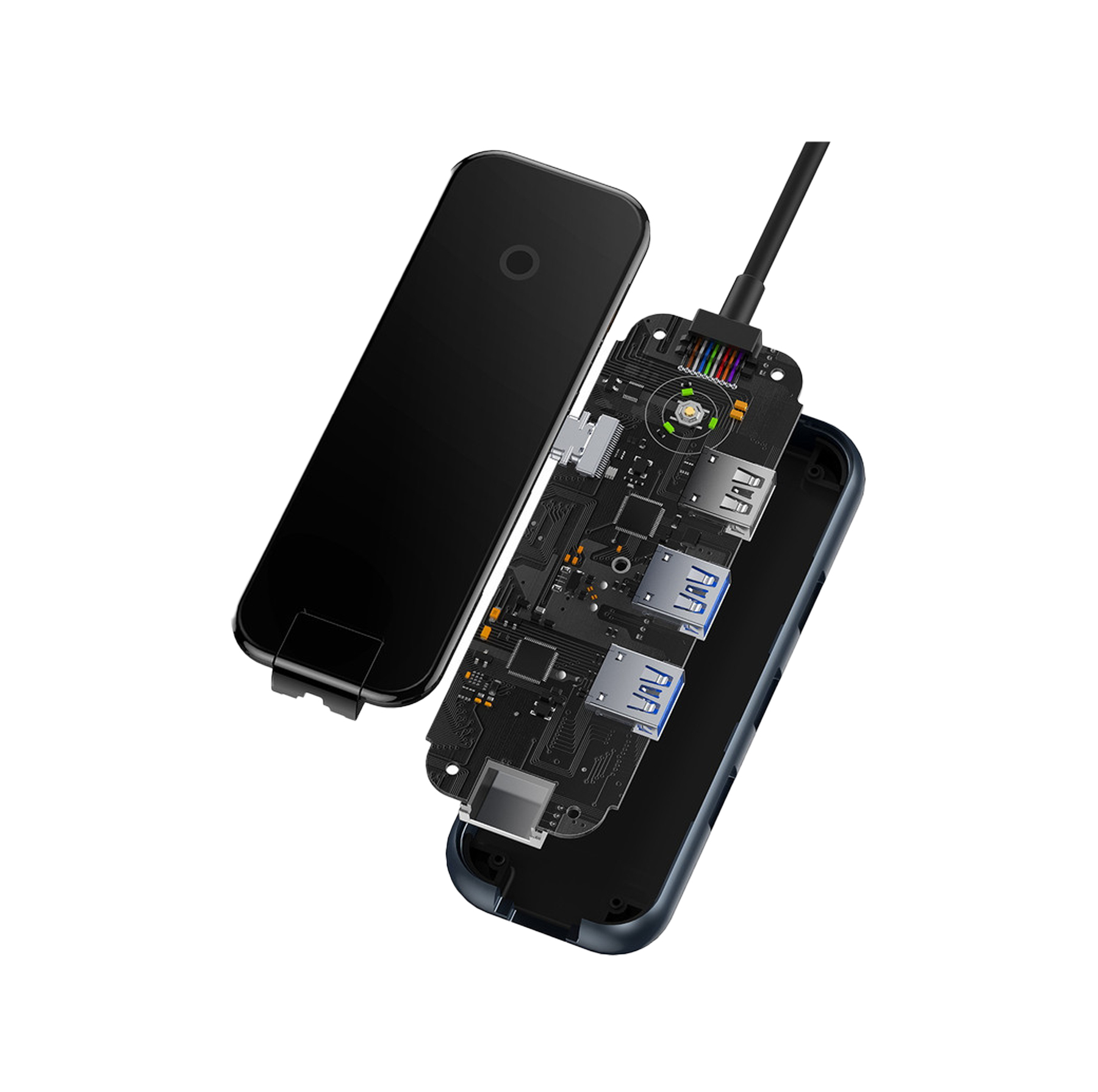 هاب 5 پورت USB-C  بیسوس مدل WKJZ010113