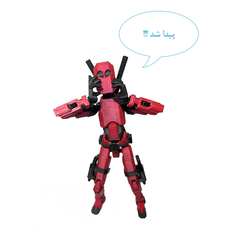 اکشن فیگور مدل Dummy 13 طرح ددپول