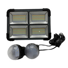 چراغ روشنایی مدل شارژی و خورشیدی کد GD-1060