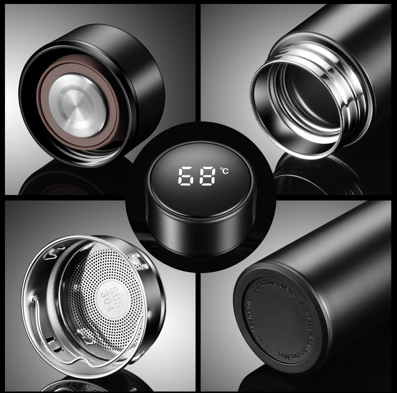 فلاسک مدل هوشمند کد 6604 گنجایش 0.5 لیتر