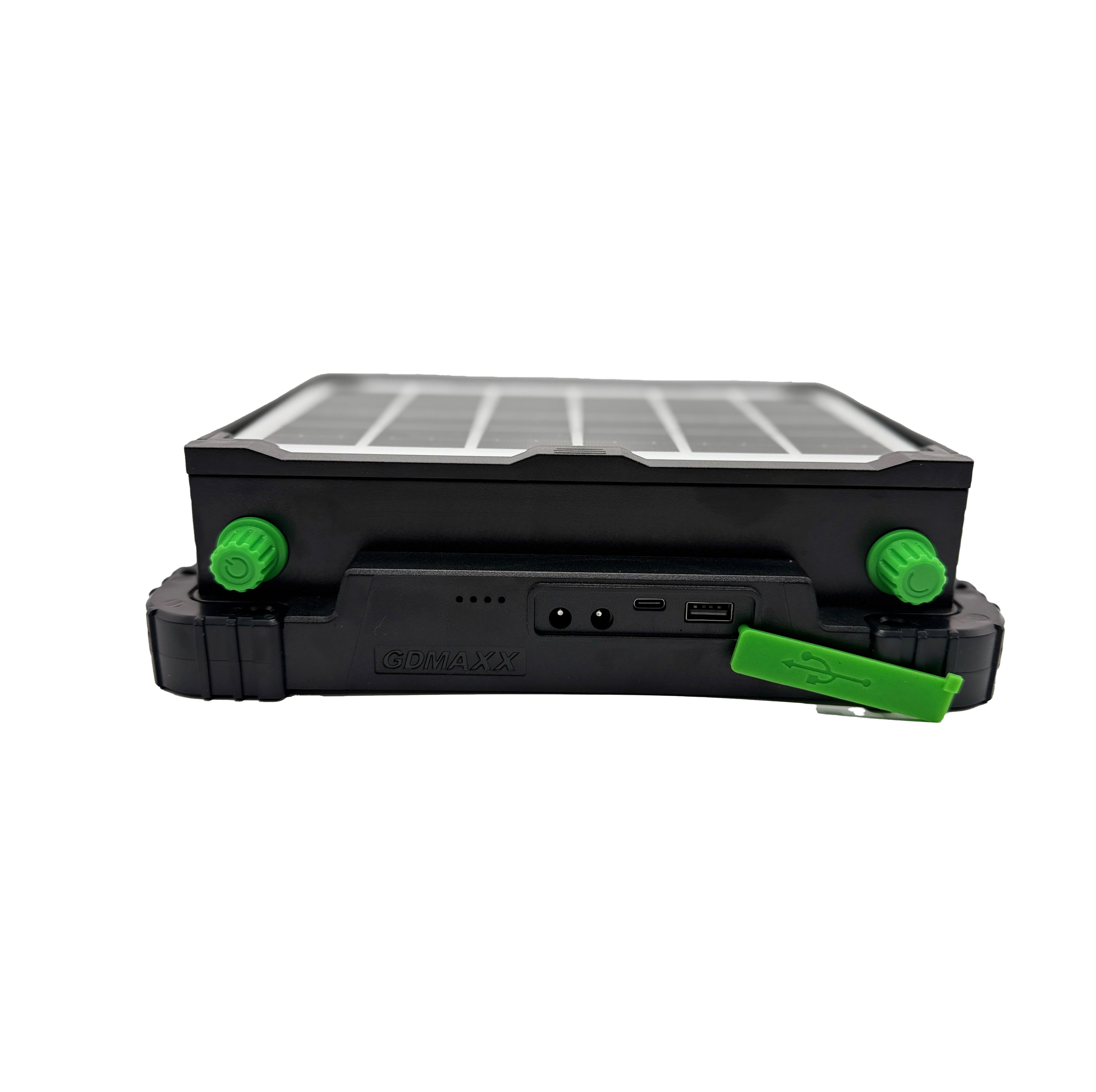 چراغ روشنایی مدل شارژی و خورشیدی کد GD-1060