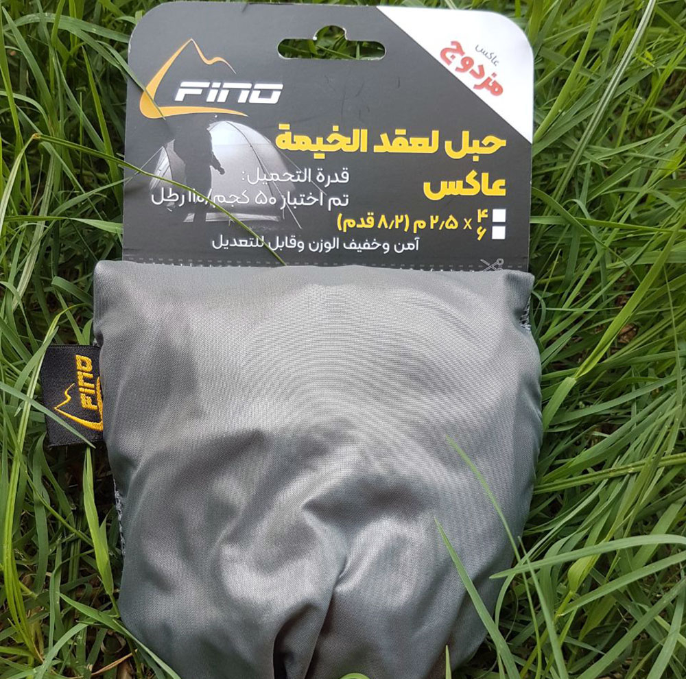 کیت طناب چادر فینو مدل شبنما بسته 6 عددی