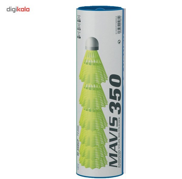 توپ بدمینتون یونکس مدل Mavis 350 بسته 6 عددی