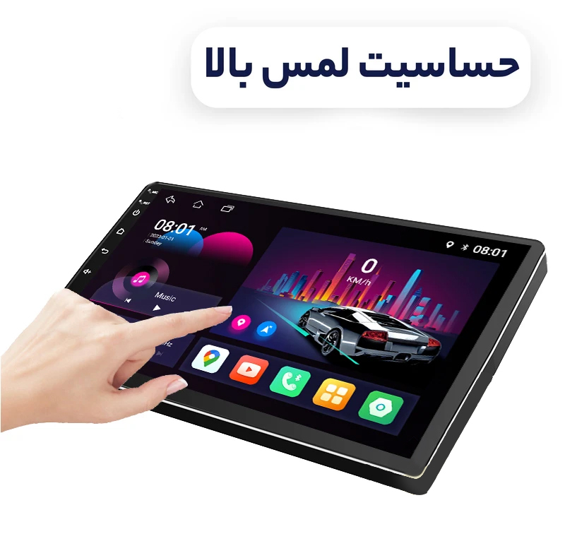 پخش کننده تصویری خودرو راک مدل R150 plus مناسب برای تیبا