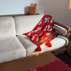 شال مبل و تخت مدل گلیم سنتی سایز ۱۸۰×۱۴۰ سانتیمتر