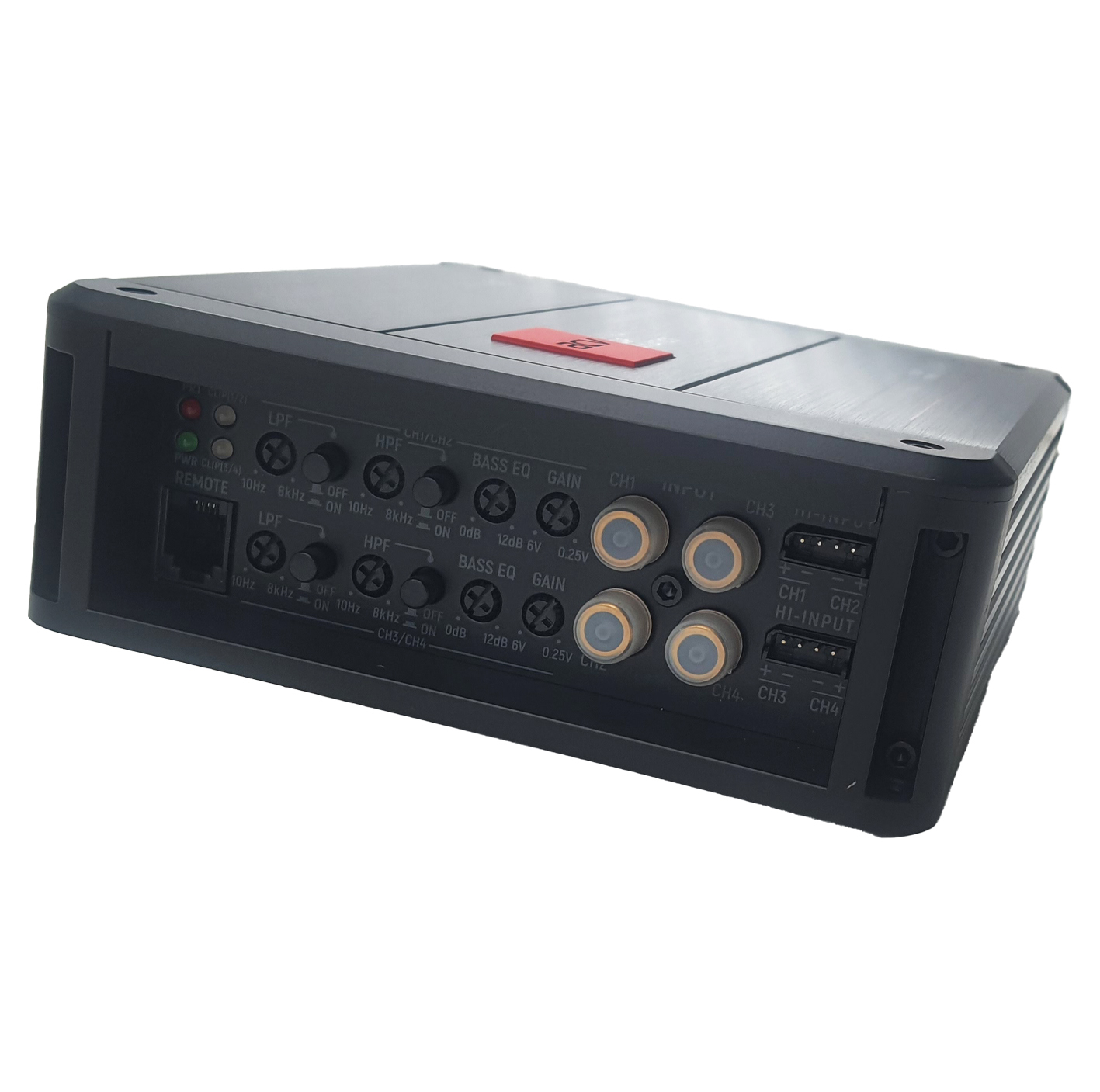 آمپلی فایر خودرو 4 کانال ای سی وی مدل DX-4.80