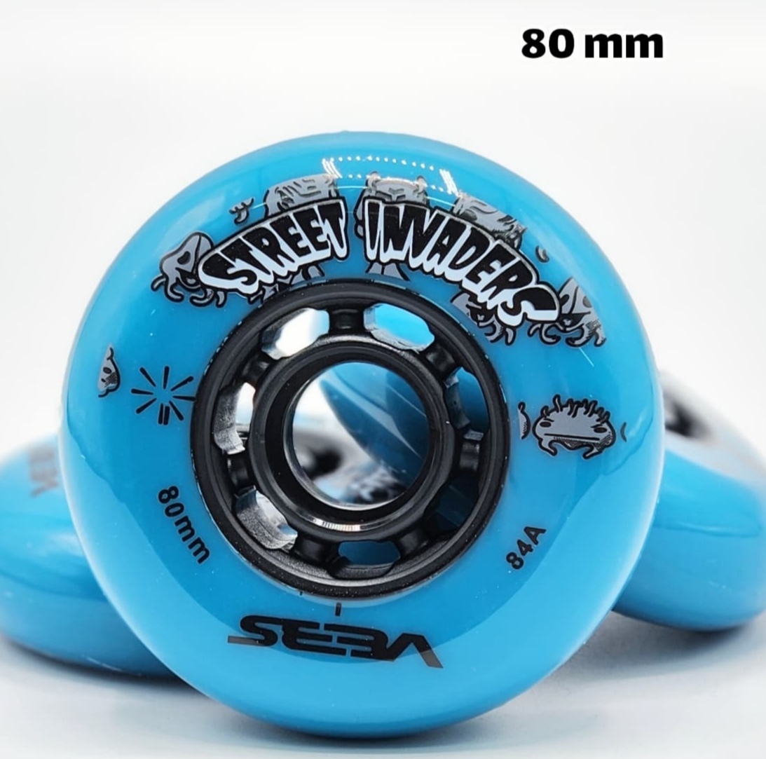 چرخ اسکیت سبا مدل STREET INVADERS سایز 80mm
