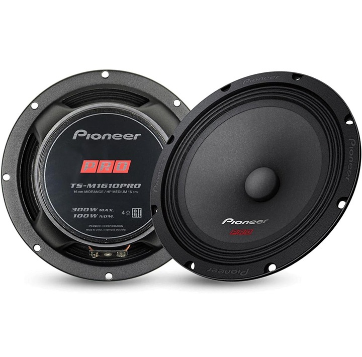 میدرنج پشت و درب خودرو پایونیر مدل TS-M1610PRO سایز 6.5 اینچ بسته 2 عددی