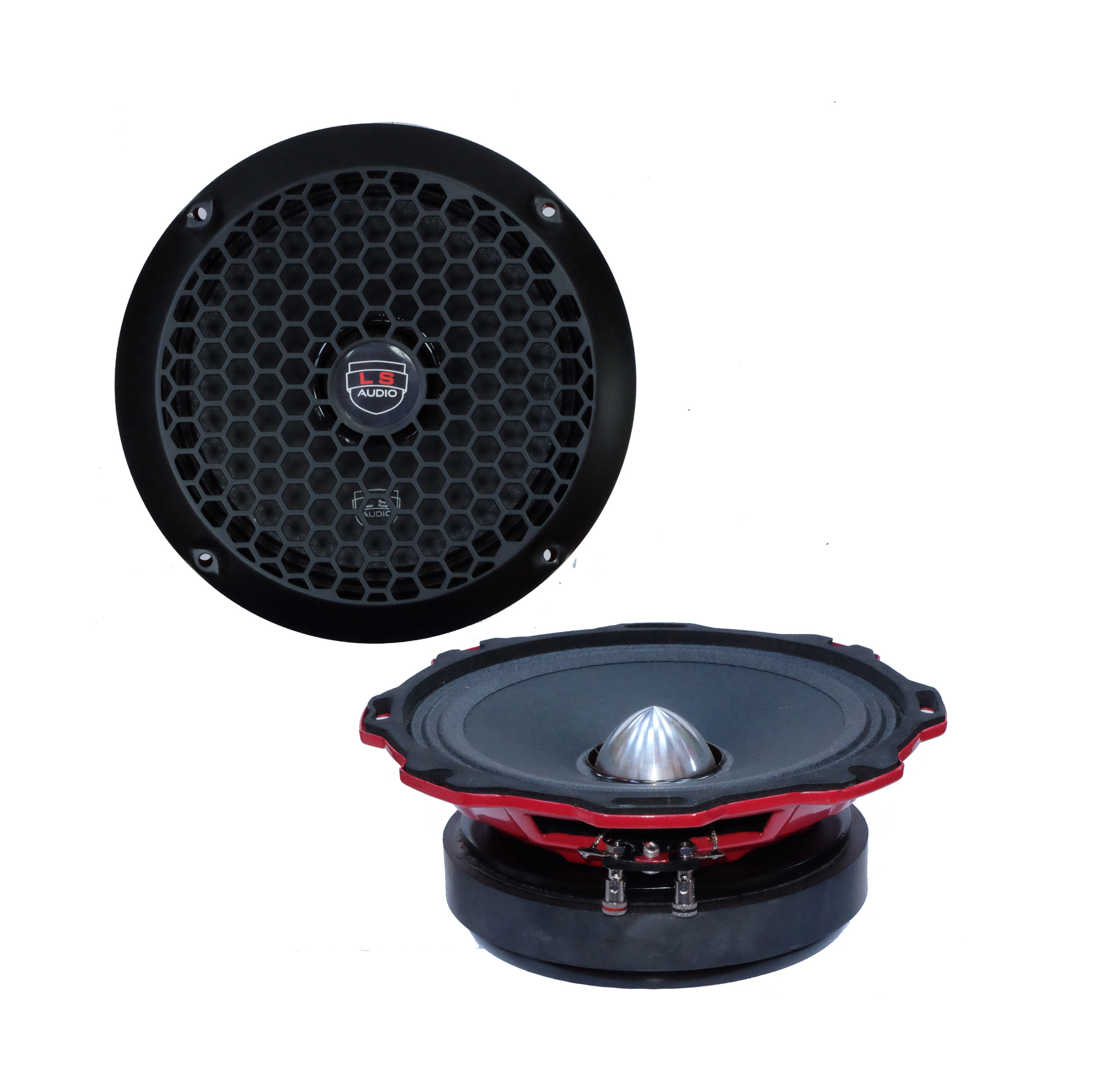 میدرنج خودرو ال اس ادیو مدل LS-06F بسته دو عددی