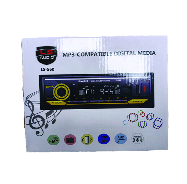 پخش کننده خودرو ال اس آدیو مدل LS-560