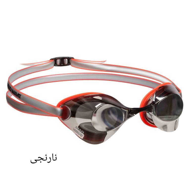 عینک شنا حرفه ای بزرگسال مد ویو مدل Turbo Racer Mirror