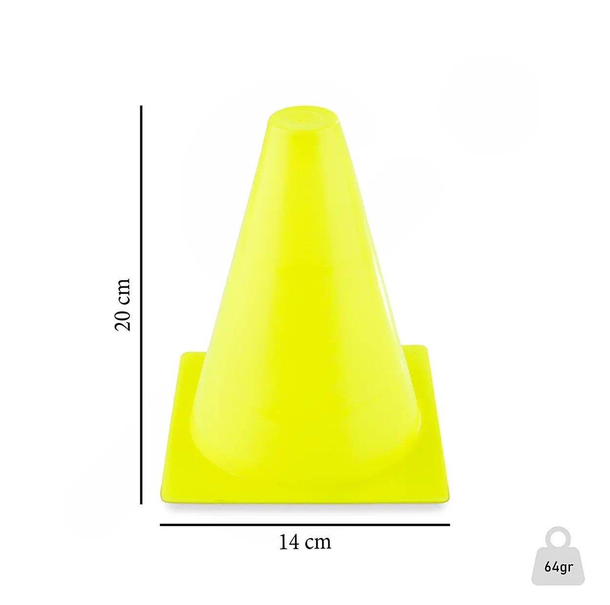 مانع تمرین فوتبال مدل NK-3698 مجموعه 5 عددی