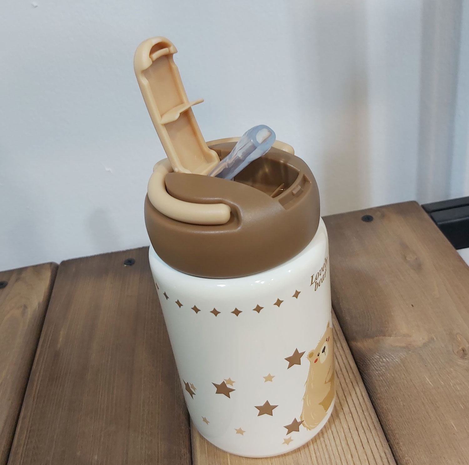 تراول ماگ اچ اس کاپ مدل H-BW-1471 طرح Lovely Bear گنجایش 0.36 لیتر